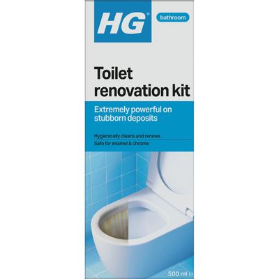 H G Toilet Renovation Kit 500Ml - White
