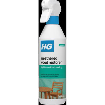H G Weathered Wood Restorer 500Ml - Clear