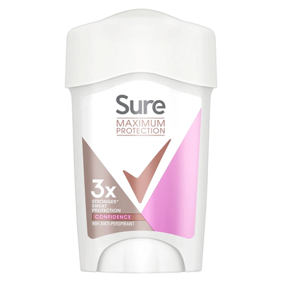 Sure Women Maximum 96-H Protection Confidence Deodorant Cream , 45ml - Buy 12 / 40cm / 12 - Thumbnail 2