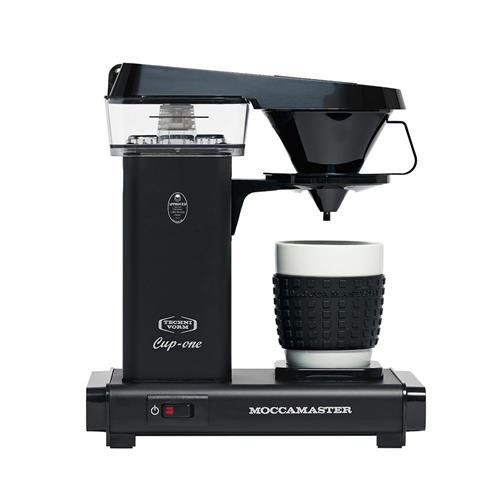 MOCCAMASTER Cup-One 69624 Filter Coffee Machine - Matte Black, Black - Image 1
