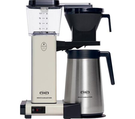 MOCCAMASTER KBGT 79414 Filter Coffee Machine - Off White, White