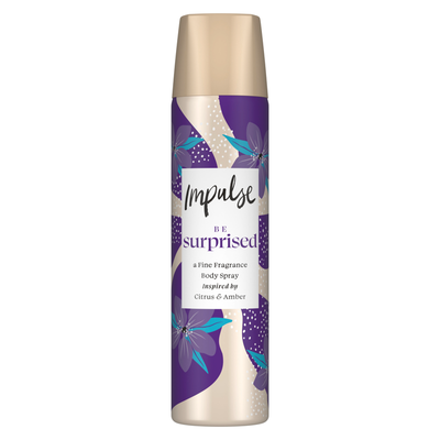 Impulse Be Surprised Body Spray - Purple