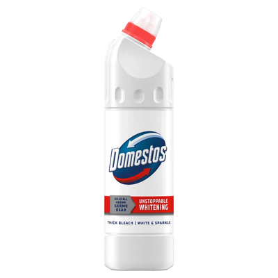 Domestos Thick Bleach White & Sparkle 750 ml - Thumbnail 2