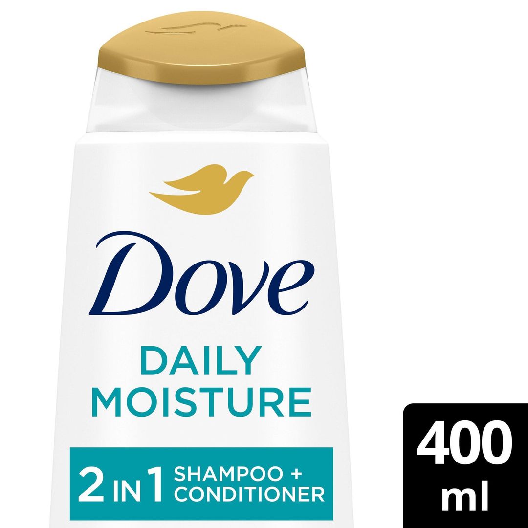 Dove Nutritive Solutions Shampoo + Conditioner Daily Moisture 2 in 1 400 ml - Image 1