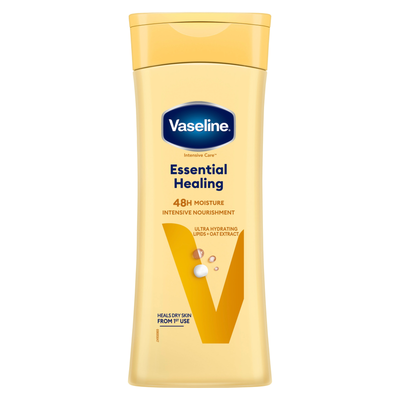 Vaseline Women's 6x Intensive Care 'Body Lotion', Essential Healing, 400ml in White - Thumbnail 2