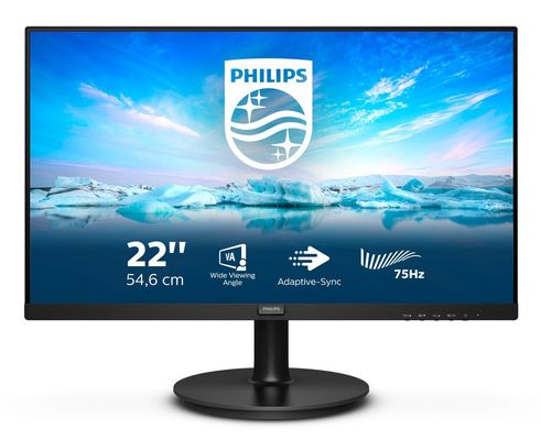 Philips V Line 222V8LA/00 computer monitor 54.6 cm (21.5") 1920 x
