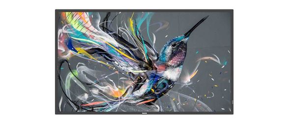 Philips Signage Solutions Q-Line Digital signage flat panel 165.1 cm (65") IPS 400 cd/m 4K Ultra HD Black