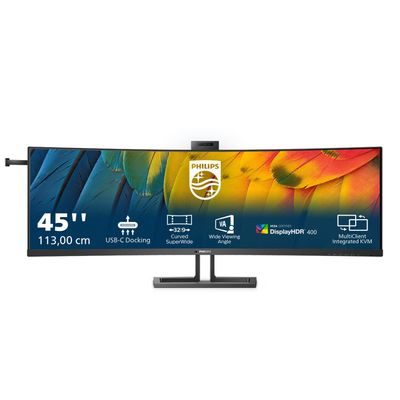 Philips 6000 series 45B1U6900CH/75 computer monitor 113 cm (44.5") 5120 x 1440 pixels UltraWide Dual Quad HD LCD Black