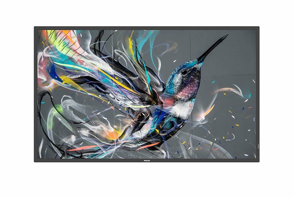 Philips 50BDL3650QE/00 Signage Display Digital signage flat panel 125.7 cm (49.5") Wi-Fi 350 cd/m 4K Ultra HD Black Built-in processor Android 10 - Image 1