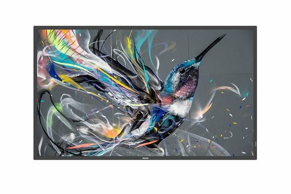 Philips 50BDL3650QE/00 Signage Display Digital signage flat panel 125.7 cm (49.5") Wi-Fi 350 cd/m 4K Ultra HD Black Built-in processor Android 10