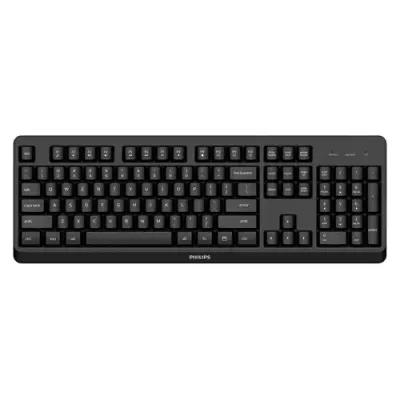 Philips 3000 series SPK6307BL/40 keyboard Universal RF Wireless QWERTY English Black