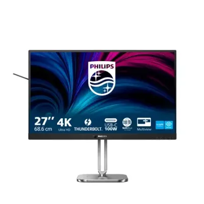 Philips 6000 series 27B2U6903/00 computer monitor 68.6 cm (27") 3840 x 2160 pixels 4K Ultra HD LED Anthracite - Thumbnail 2