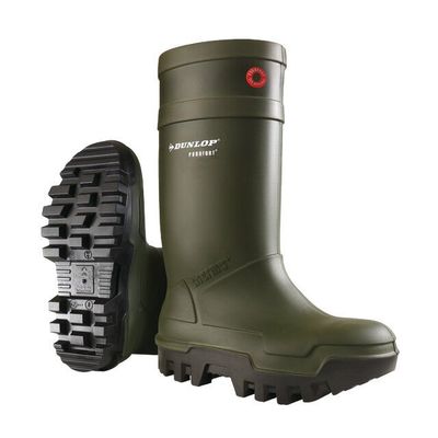 Dunlop Purofort Thermo+ Unisex Adult Black, Green