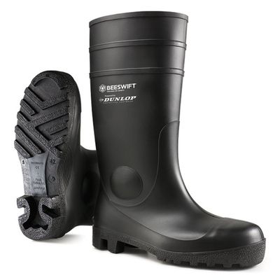 Dunlop Aston Safety Wellington Black 06 (One Pair) - ASTON06 - Thumbnail 2