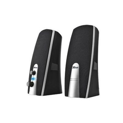 Trust MiLa 2.0 Speaker Set Black. Silver Wired 5 W