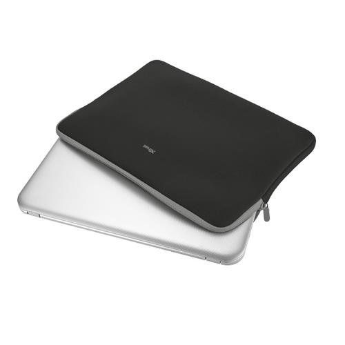 Trust 21251 laptop case 33.8 cm (13.3") Sleeve case Black - Image 1