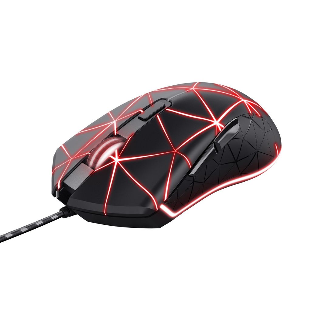 Trust GXT 133 Locx mouse Gaming Right-hand USB Type-A Optical 4000 DPI - Image 1