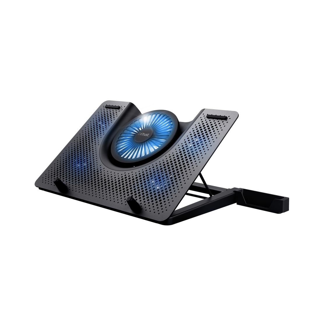Trust GXT 1125 Quno Laptop stand Black 43.2 cm (17") - Image 1