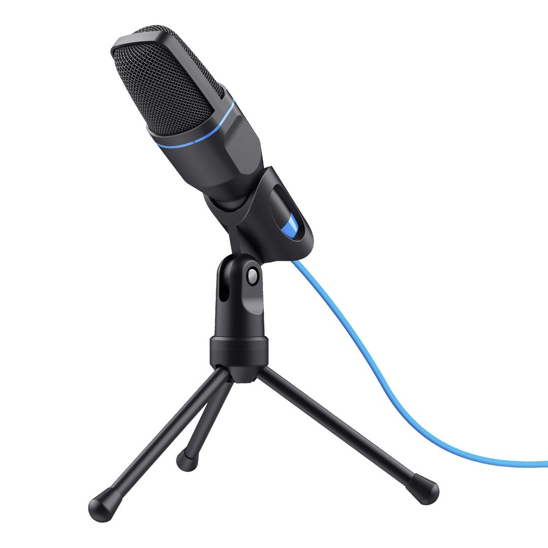Trust Mico Black Blue PC microphone - Image 1