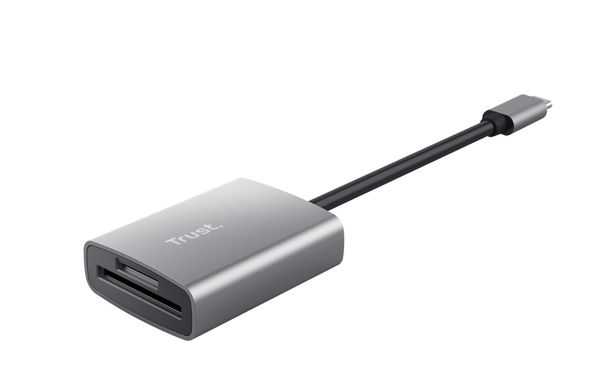 Trust 24136 card reader USB 3.2 Gen 1 (3.1 Gen 1) Type-C Aluminium