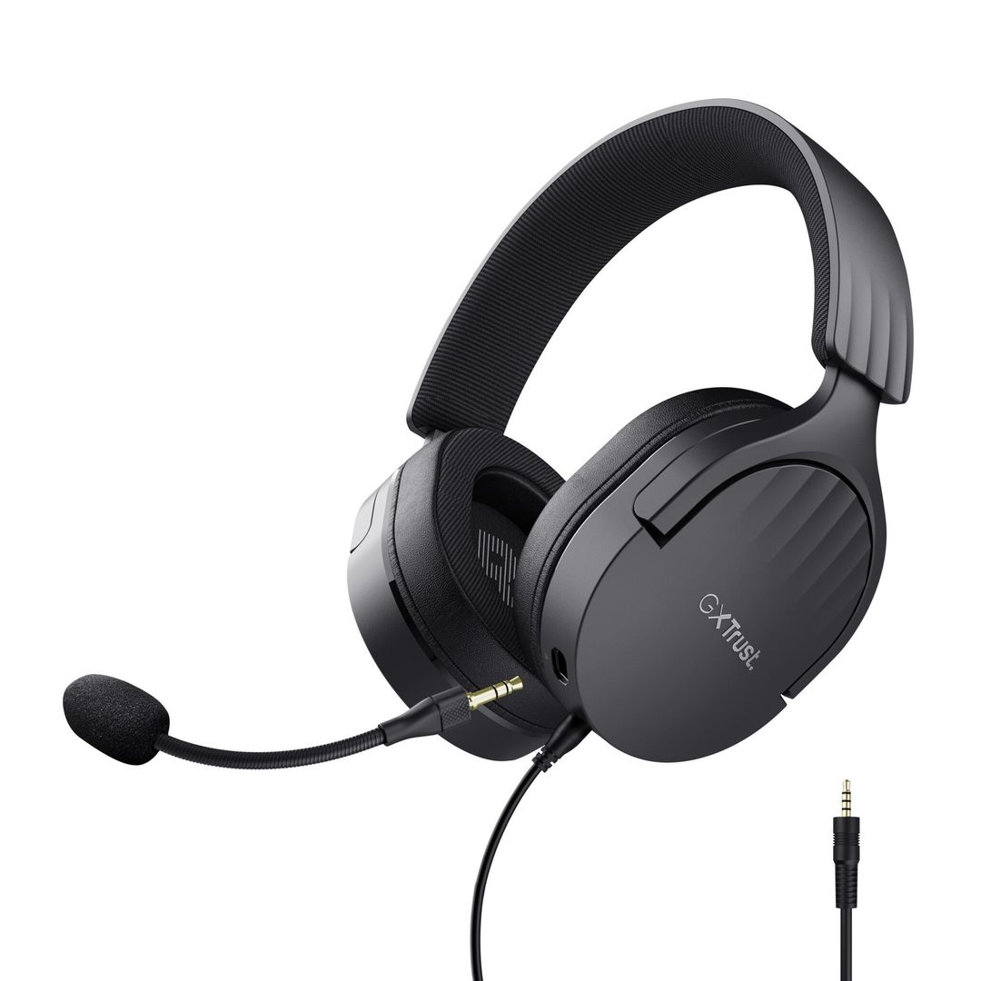 Trust GXT 489 FAYZO Headset Wired Head-band Gaming Black - Image 1