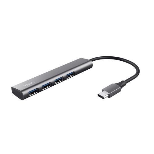 Trust Halyx USB 3.2 Gen 1 (3.1 Gen 1) Type-A 5 Mbit/s Grey - Image 1