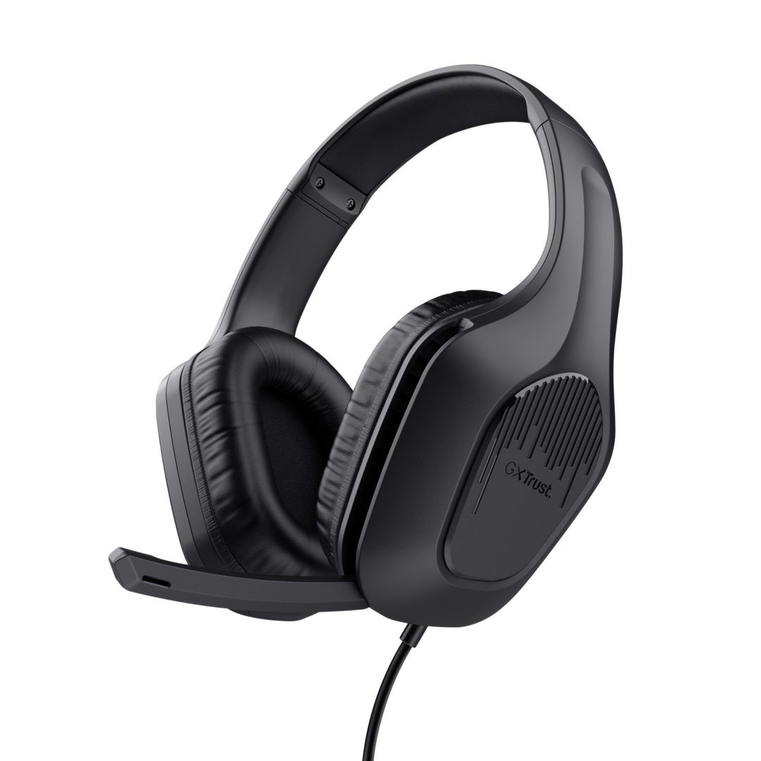 Trust GXT 415 Zirox Headset Wired Head-band Gaming Black - Image 1