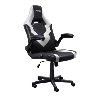 Trust GXT 703 Riye PC gaming chair Upholstered seat Black. White
