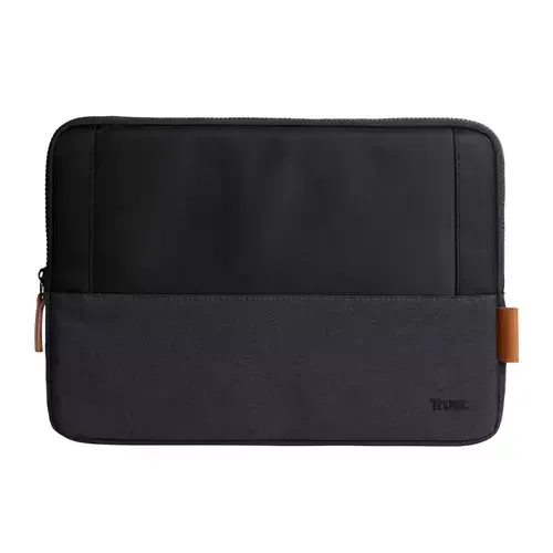 Trust Lisboa 33.8 cm (13.3") Sleeve case Black Grey - Image 1