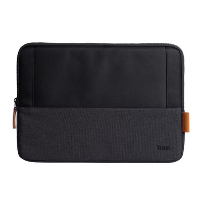Trust Lisboa 33.8 cm (13.3") Sleeve case Black Grey - Thumbnail 2