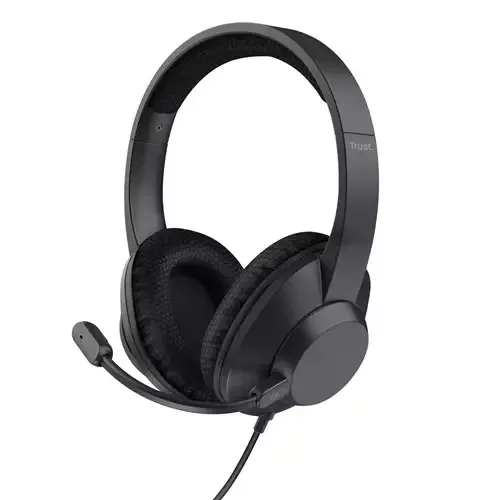 Trust Ayda Max Headset Wired Head-band Calls/Music USB Type-C / USB Type-A Black - Image 1