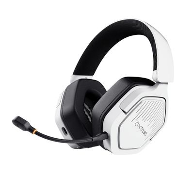 Trust GXT 493W Carus Headset Wired &amp; Wireless Head-band Helmet Gaming USB Type-C / USB Type-A Bluetooth White - Thumbnail 2