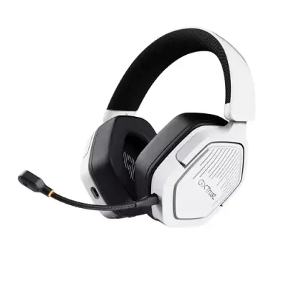 Trust GXT 493W Carus Headset Wired & Wireless Head-band Helmet Gaming USB Type-C / USB Type-A Bluetooth White