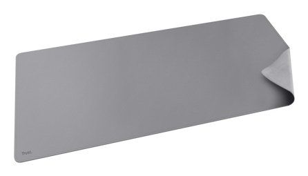Trust Benya XXL desk pad Polyvinyl chloride (PVC) Grey - Image 1