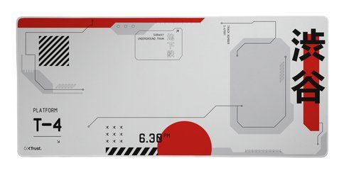 Trust GXT 759 XXL Gaming mouse pad Black. Grey. Red. White