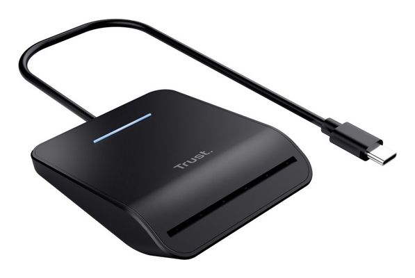 Trust Primo smart card reader Indoor USB USB Type-C Black