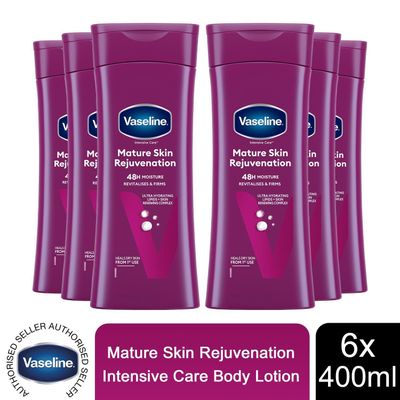 Vaseline Intensive Care Body Lotion, Mature Skin, 400ml - Buy 6 / 26cm
