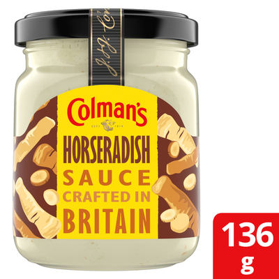 Colman's Sauce Horseradish 136 g