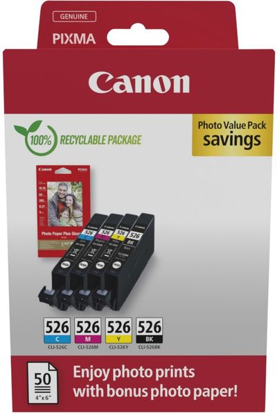 Canon 4540B019 ink cartridge 4 pc(s) Original Black Cyan Magenta Yellow