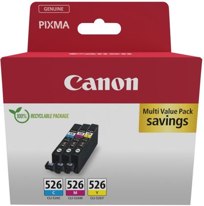 Canon 4541B019 ink cartridge 3 pc(s) Original Cyan Magenta Yellow