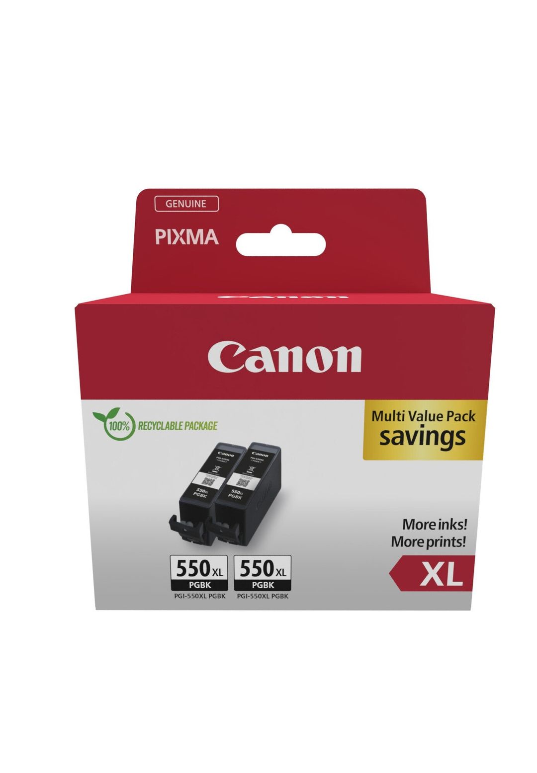 Canon 6431B010 ink cartridge 2 pc(s) Original Black - Image 1