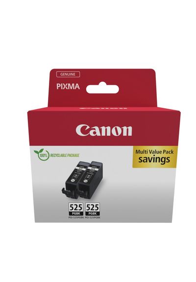 Canon 4529B017/PGI-525PGBK Ink cartridge black pigmented twin pack Bli