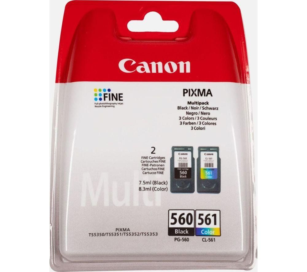 Canon 3713C008 ink cartridge 2 pc(s) Original Black Cyan Magenta Yellow - Image 1