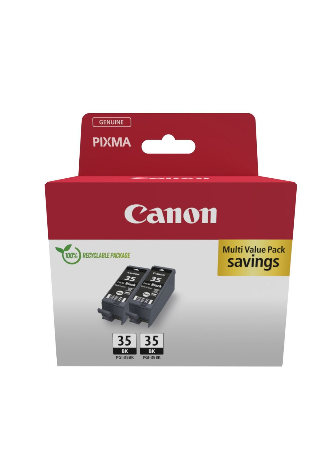 Canon 1509B029 ink cartridge 2 pc(s) Original Black - Image 1