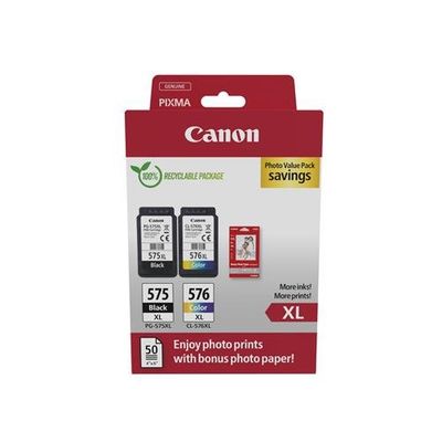 Canon 5437C006/PG-575XL+CL-576XL Printhead cartridge multi pack black
