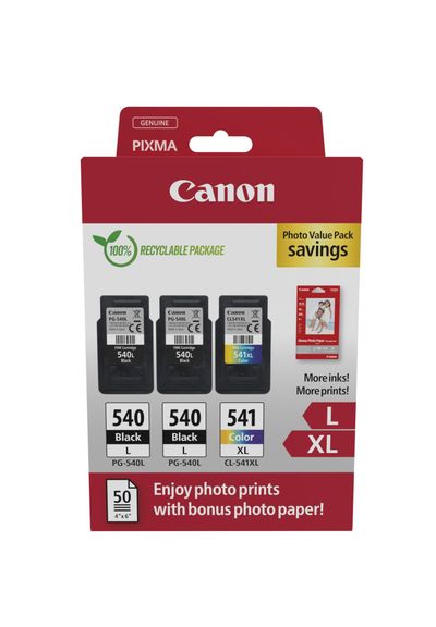 Canon 5224B015 ink cartridge 3 pc(s) Original Black Cyan Magenta Yellow