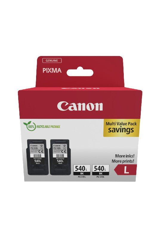 Canon PG-540L ink cartridge 2 pc(s) Original High (L) Yield Black - Image 1