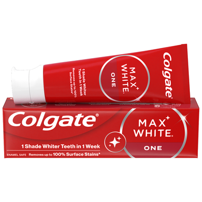 Colgate Max White One Teeth Whitening Toothpaste 75ml - Thumbnail 2