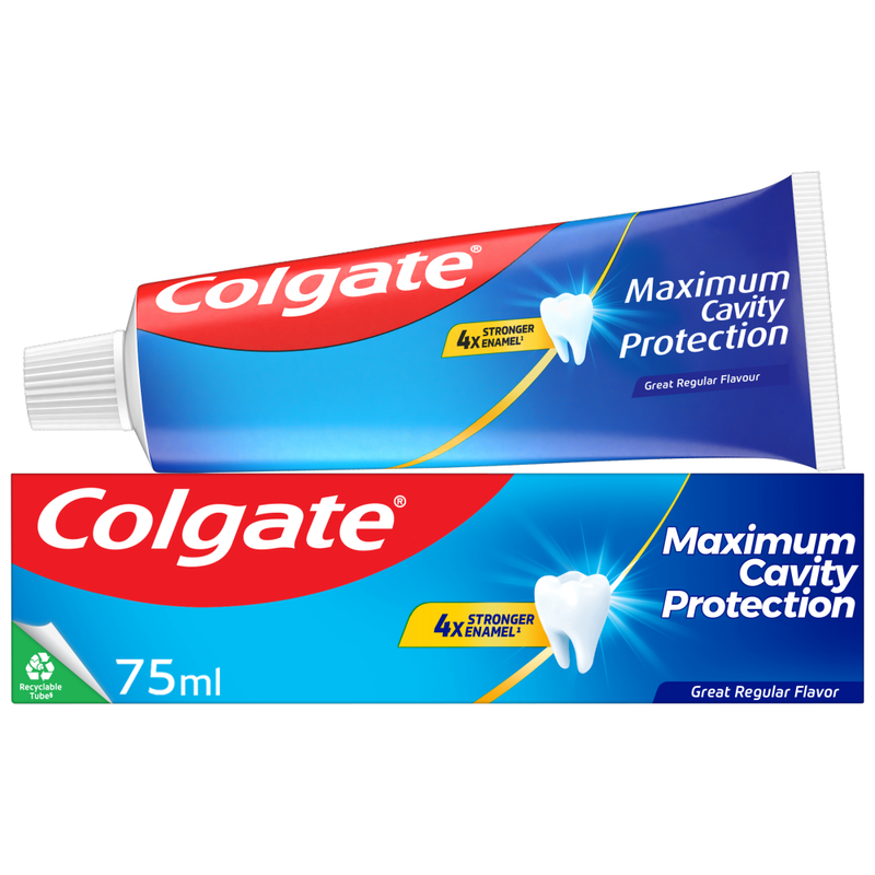 Colgate Maximum Cavity Protection Toothpaste 75ml - Image 1