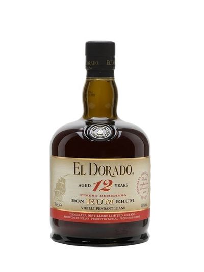 El Dorado 12 Year Old Rum, 70 cl